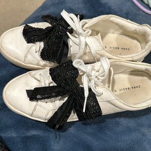 Zara white sneakers